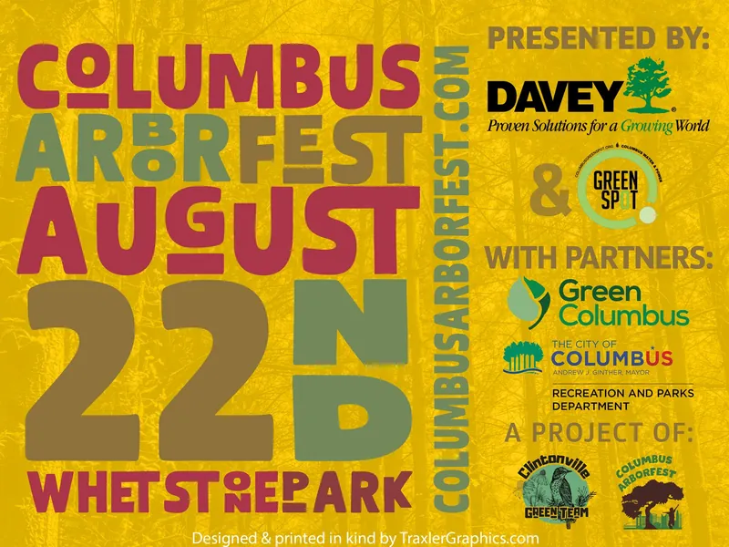 Columbus ArborFest event flyer